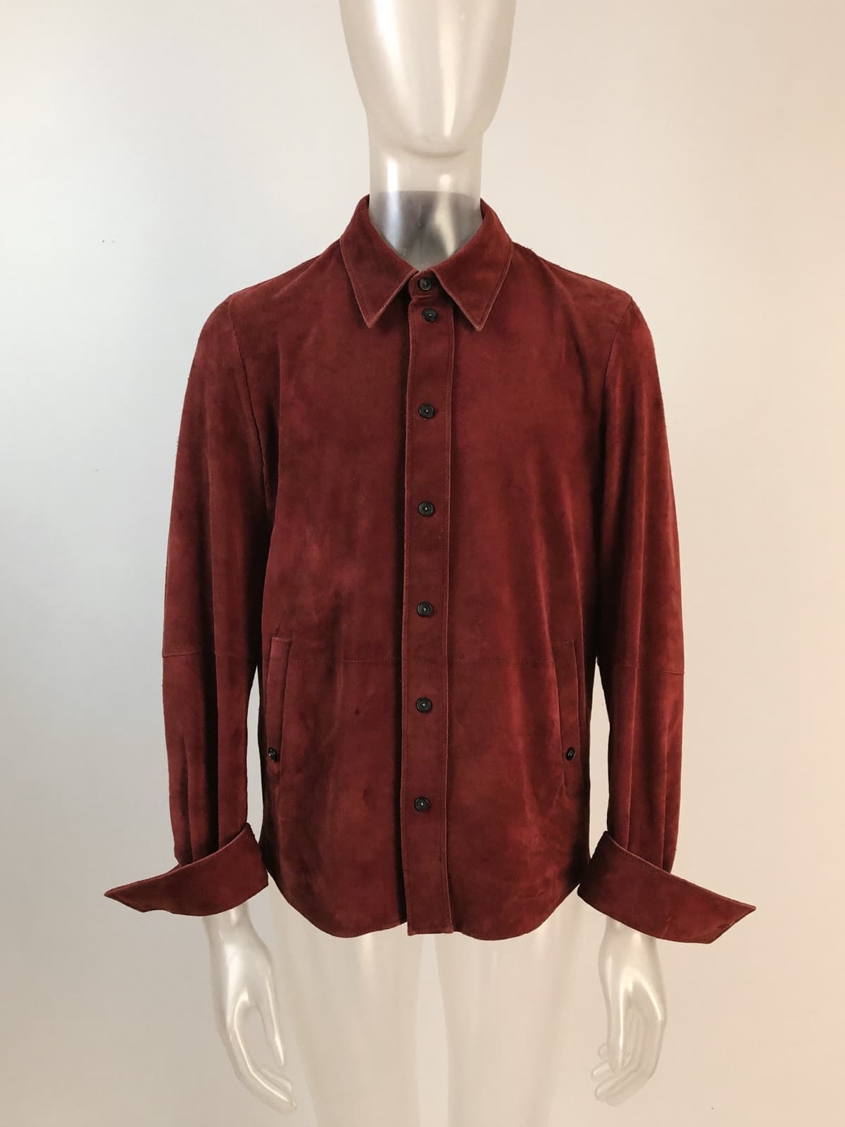 Suede shirt jacket, image 3
