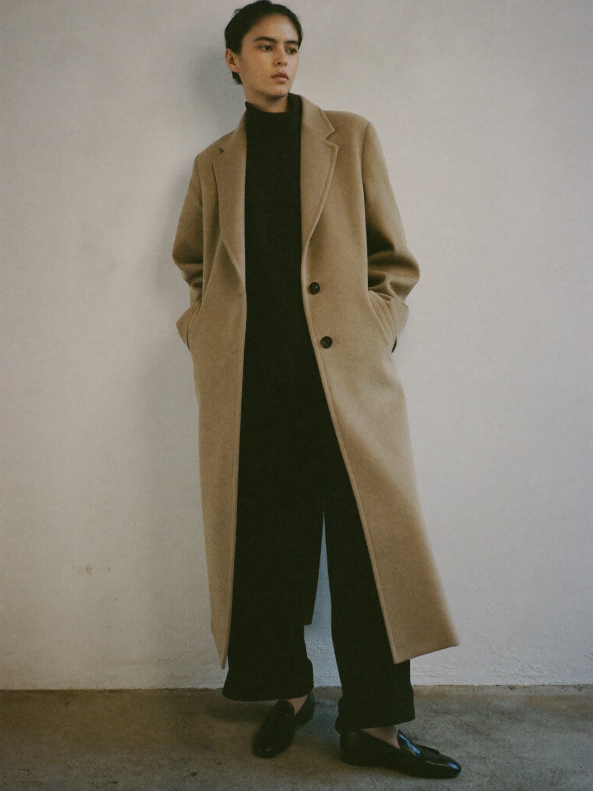 Wool overcoat